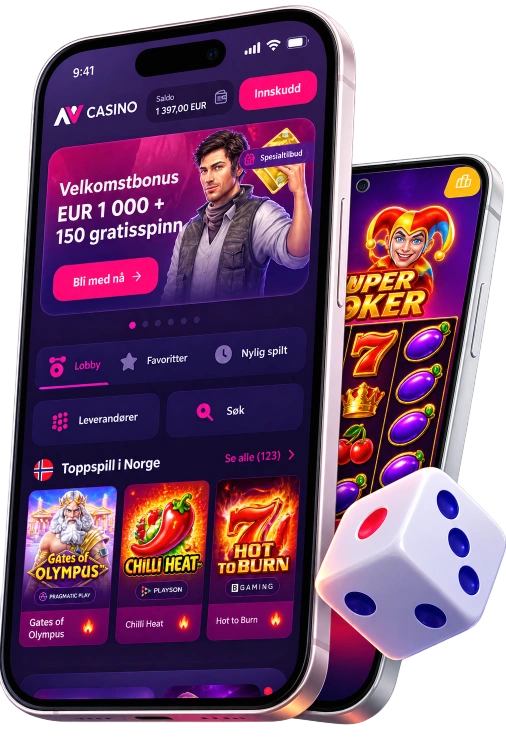 NV Casino app på mobil